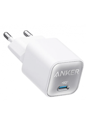 Мережевий зарядний пристрій Anker PowerPort 511 Nano III - 30W USB-C White (6895040)