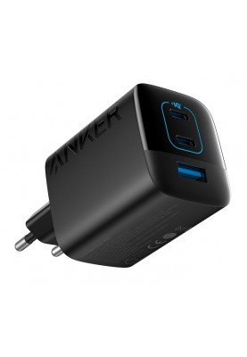 Мережевий зарядний пристрій Anker PowerPort 336 - 67W 2xPD & 1xPIQ PPS Black (6926990)