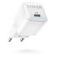 Мережевий зарядний пристрій Anker PowerPort 512 - 20W USB-C White (6924817)