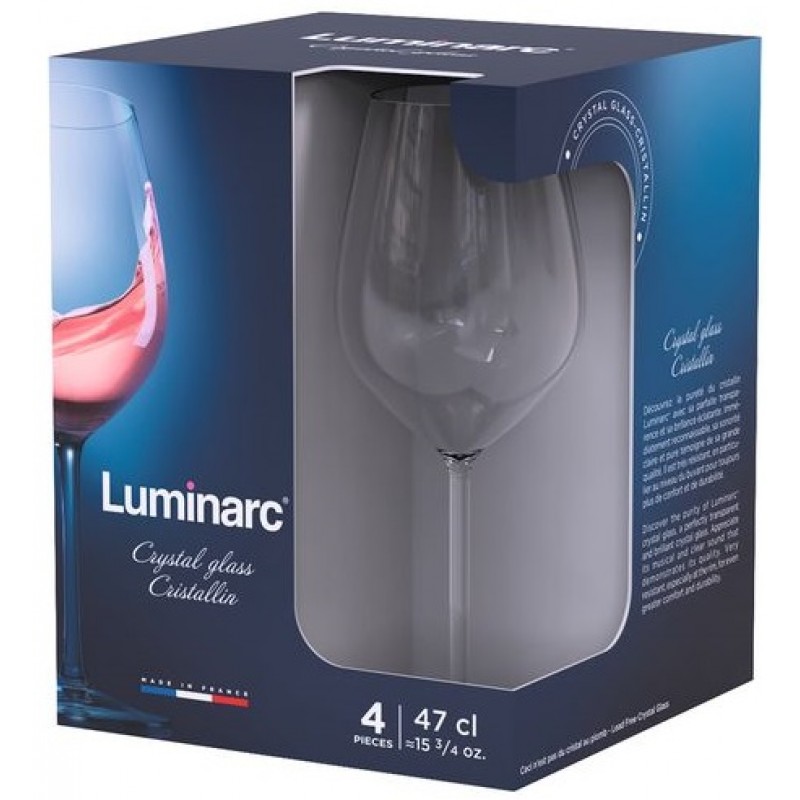 Набір келихів Luminarc Menades, 4х470 мл (6932020)