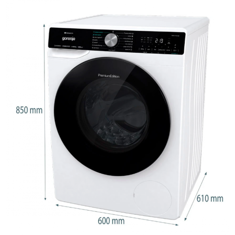 Пральна машина автоматична Gorenje WNS1X4ARTWIFI/UA (PS22/4A14R) (6873694)