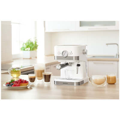 Кофеварка еспресо Sencor SES 1720WH (6931337) Кофеварка еспресо Sencor SES 1720WH (6931337)