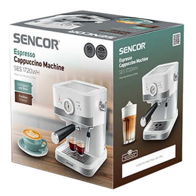 Кофеварка еспресо Sencor SES 1720WH (6931337) Кофеварка еспресо Sencor SES 1720WH (6931337)