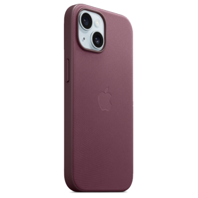 Чохол Apple iPhone 15 FineWoven Case with MagSafe - Mulberry MT3E3 (6915497)