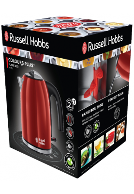 Елекрочайник Russell Hobbs 20412-70 Colours Plus Red (6348987)