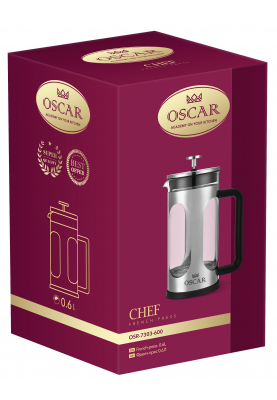 Френч-прес Oscar Chef, 0.6 л (6908254)