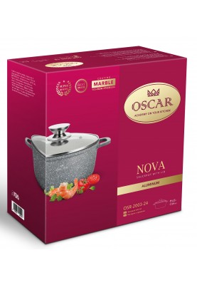 Каструля Oscar Nova (4.5 л) 24 см (6910001)