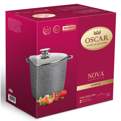 Каструля Oscar Nova (6.8 л) 24 см (6910002)