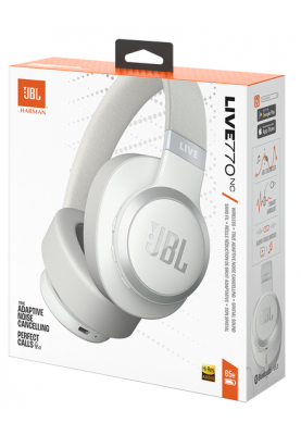 Гарнітура JBL LIVE 770NC White (JBLLIVE770NCWHT) (6947706)