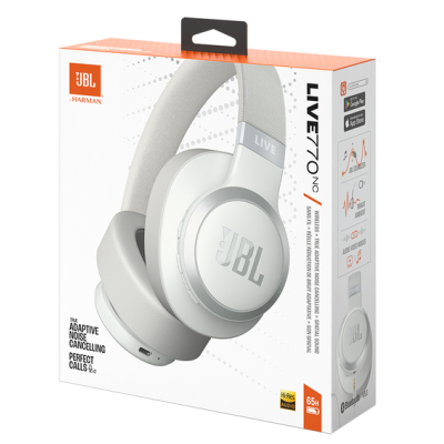 Гарнітура JBL LIVE 770NC White (JBLLIVE770NCWHT) (6947706)