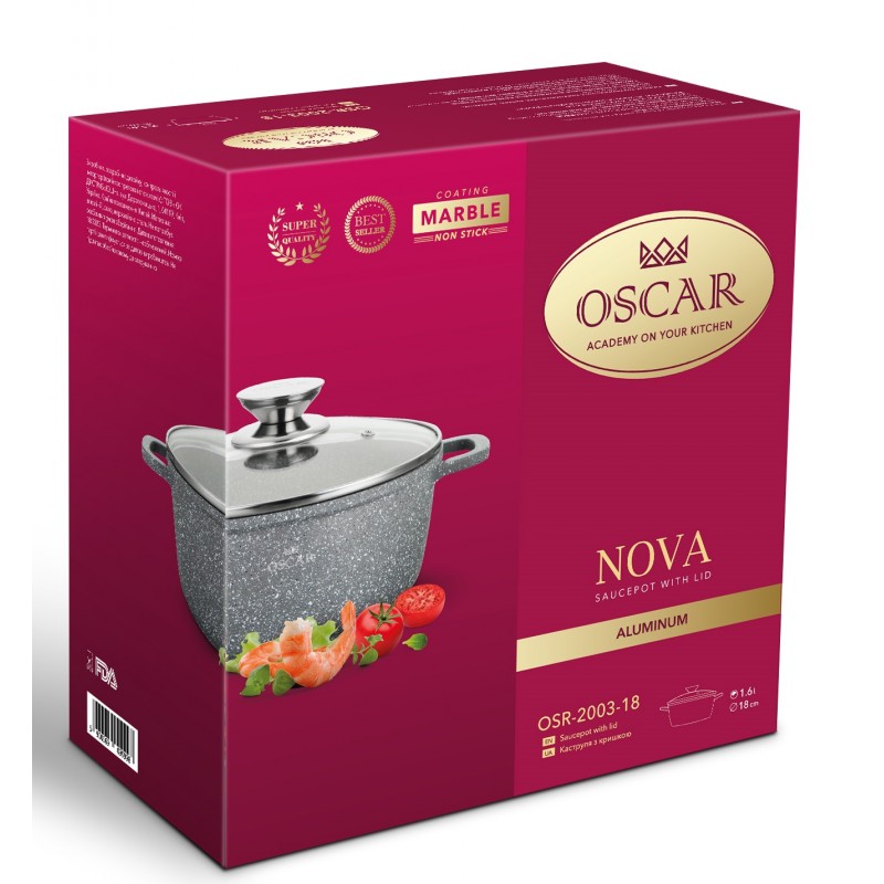 Каструля Oscar Nova (1.6 л) 18 см (6909999)