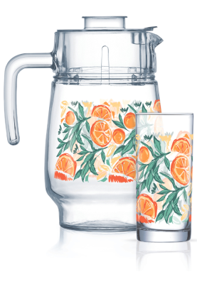 Набір Luminarc Citrus Bloom, 7 предметів (6919480)