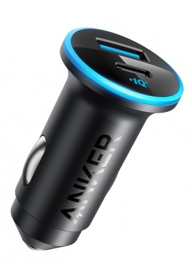 Автомобільний зарядний пристрій Anker PowerDrive 323 - 30W PD + 22.5W USB-A Black (6940427)