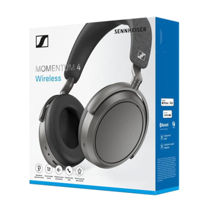 Гарнітура Sennheiser Momentum 4 Wireless Graphite (6950402)