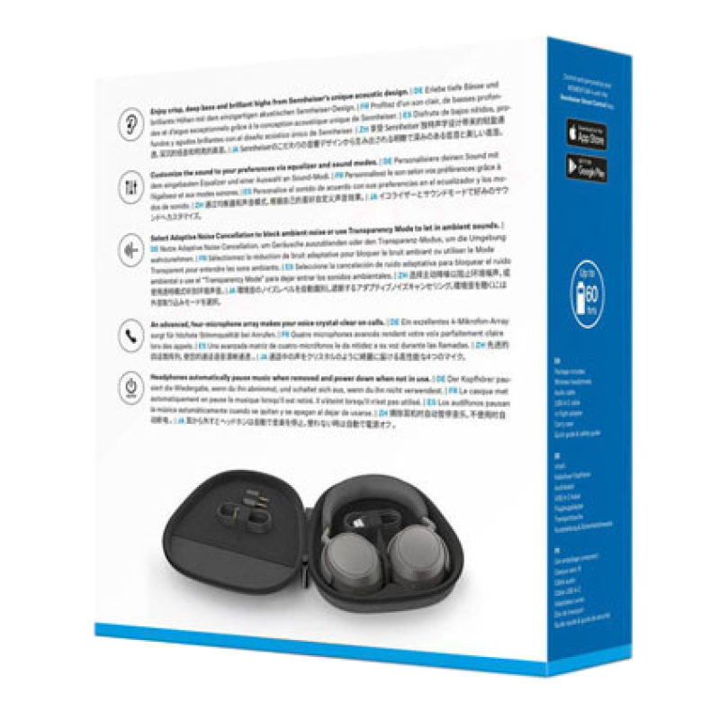 Гарнітура Sennheiser Momentum 4 Wireless Graphite (6950402)