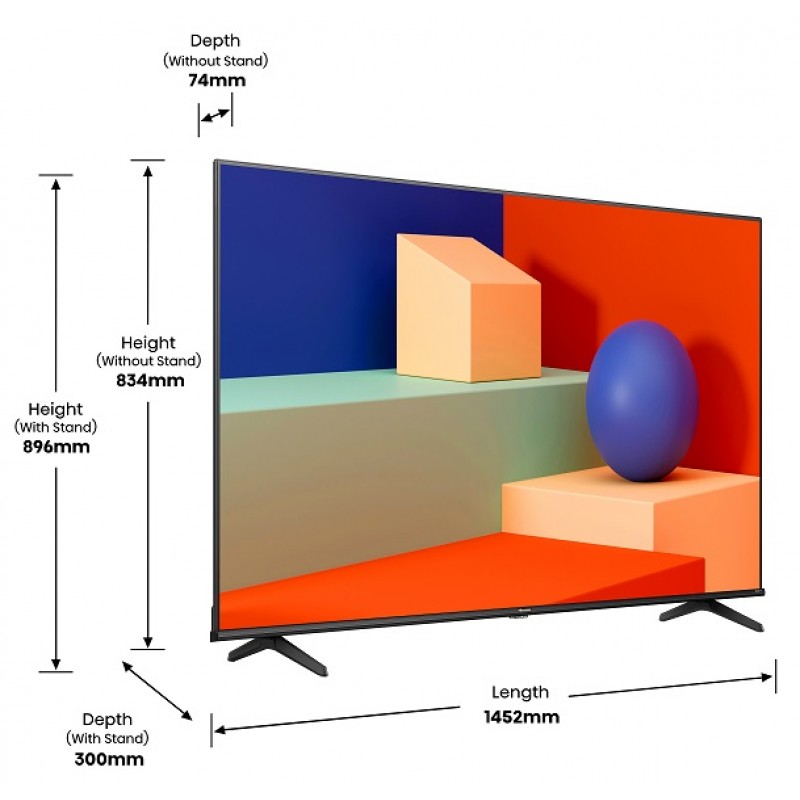 LED-телевізор Hisense 65A6K  (6947416)