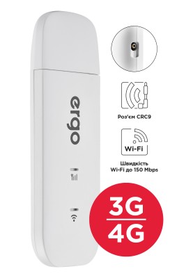 LTE USB Wi-Fi роутер ERGO W023-CRC9 (6931820)