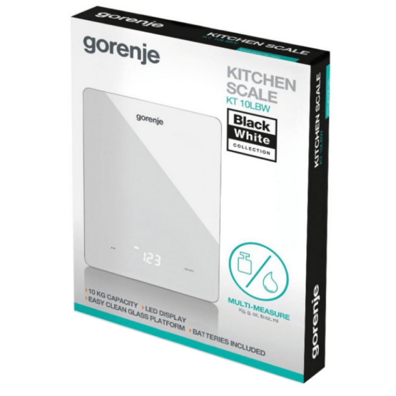 Ваги кухонні Gorenje KT 10 LBW (6950951)