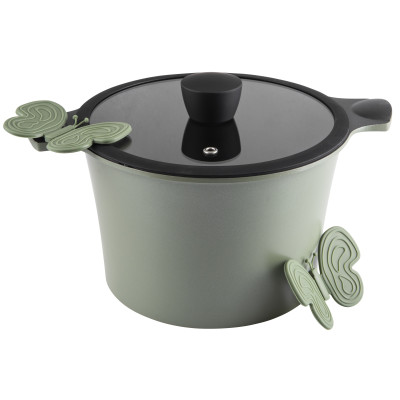 Каструля RINGEL Zitrone Olive (5.8 л) 24 см (6885897)