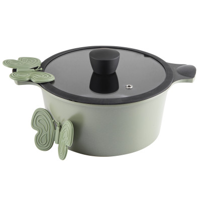 Каструля RINGEL Zitrone Olive (2.5 л) 20 см (6885898)