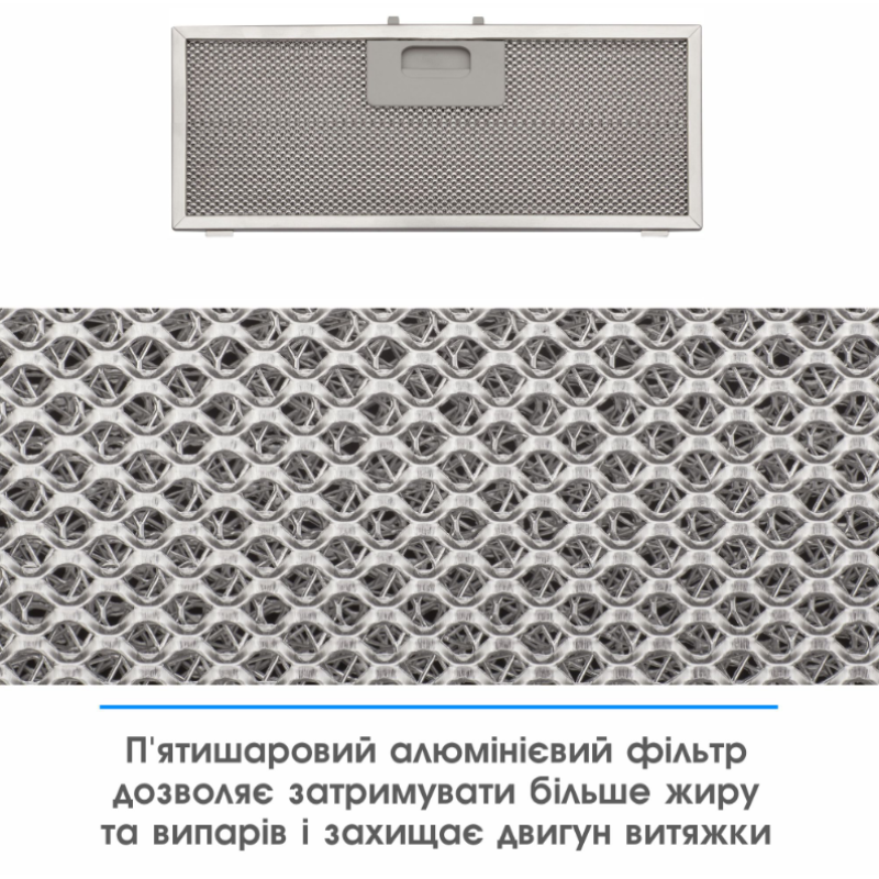 Витяжка Eleyus URBAN 800 LED 52 BL (6922264)