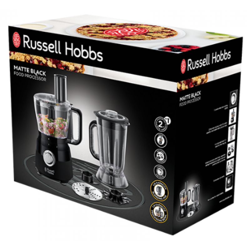 Кухонний комбайн Russell Hobbs 24732-56 Matte Black (6651544)