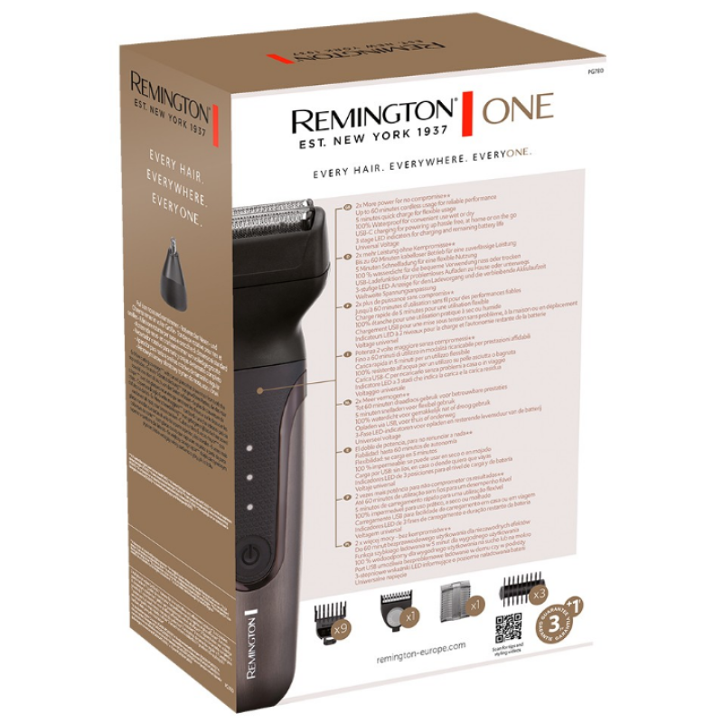 Тример універсальний Remington PG780 E51 REM One TotalBody Multigroomer (6947462)