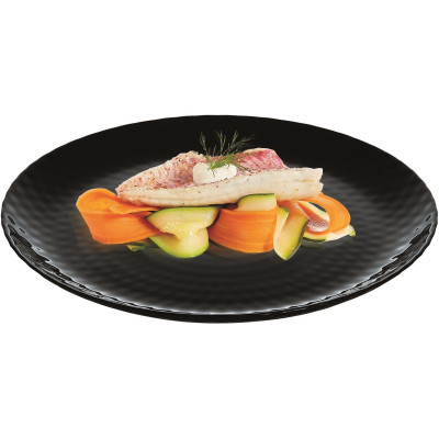 Тарілка обідня Luminarc Pampille Black 25 см (6711238)