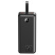Портативний зарядний пристрій XO PR240 - 30000 mAh PD20W + QC22.5W with light (Black)  (6974644)