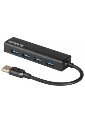 USB-хаб Defender Quadro Express USB3.0 (83204) (6443146)