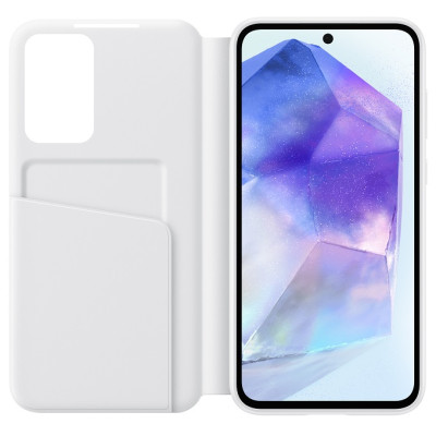 Чохол Samsung A55 Smart View Wallet Case EF-ZA556CWEGWW White  (6966609)