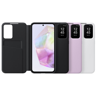 Чохол Samsung A35 Smart View Wallet Case EF-ZA356CWEGWW White  (6966619)