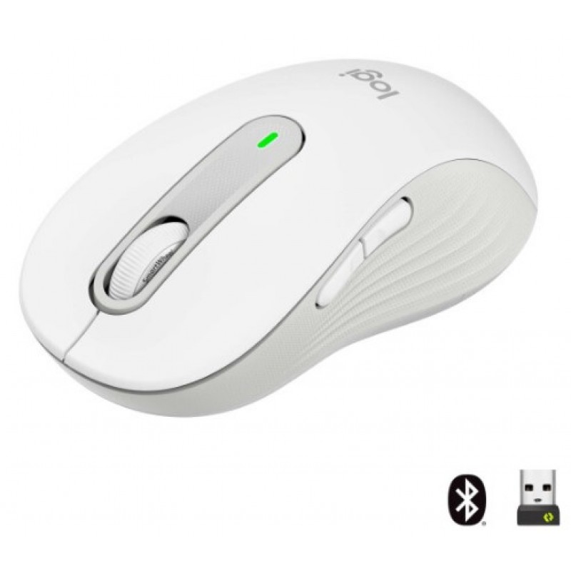 Миша Logitech Signature M650 L Wireless Off-White (910-006238) (6794327)