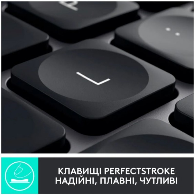 Клавіатура Logitech MX Keys for Mac Advanced Space Grey (920-009558) (6744441)