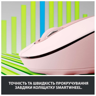 Миша Logitech Signature M650 L Wireless Rose (910-006237) (6794326)