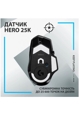 Миша Logitech G502 X LIGHTSPEED Black (910-006180) (6823491)