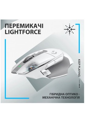 Миша Logitech G502 X LIGHTSPEED White (910-006189)  (6823492)