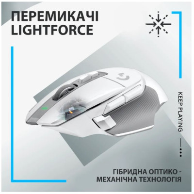 Миша Logitech G502 X LIGHTSPEED White (910-006189)  (6823492)