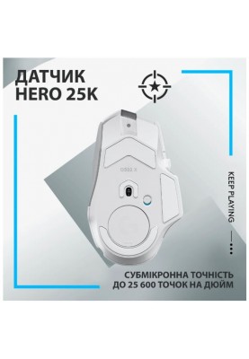 Миша Logitech G502 X LIGHTSPEED White (910-006189)  (6823492)