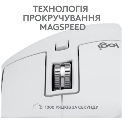 Миша Logitech MX Master 3S For Mac Performance Wireless Pale Grey (910-006572) (6836231)