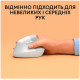 Миша Logitech Lift for Mac Vertical Ergonomic, Off-White/Pale Grey (910-006477) (6836232)