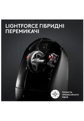 Миша Logitech Pro X Superlight 2 Lightspeed Black (910-006630) (6912724)