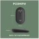 Миша Logitech Pebble Mouse 2 M350s Tonal Graphite (910-007015) (6915626)
