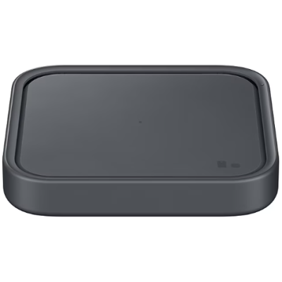 Бездротовий зарядний пристрій Samsung 15W Wireless Charger Pad with TA Dark Gray (EP-P2400TBEGEU) (6972192)