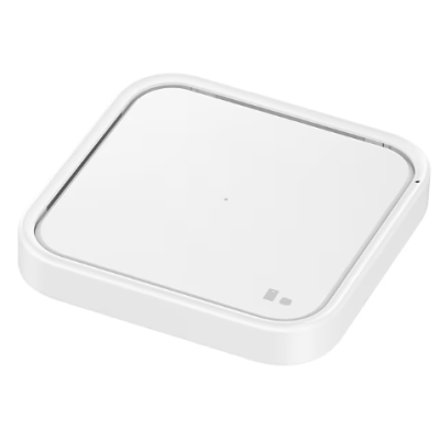 Бездротовий зарядний пристрій Samsung 15W Wireless Charger Pad with TA White (EP-P2400TWEGEU) (6972193)