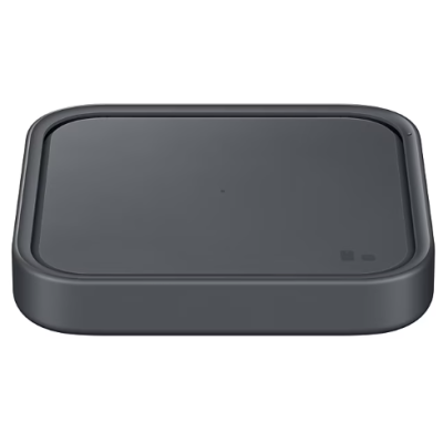 Бездротовий зарядний пристрій Samsung 15W Wireless Charger Pad w/o TA Dark Gray (EP-P2400BBEGEU) (6972194)