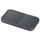 Бездротовий зарядний пристрій Samsung 15W Wireless Charger Duo with TA Dark Gray (EP-P5400TBEGEU) (6972196)