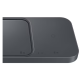 Бездротовий зарядний пристрій Samsung 15W Wireless Charger Duo with TA Dark Gray (EP-P5400TBEGEU) (6972196)