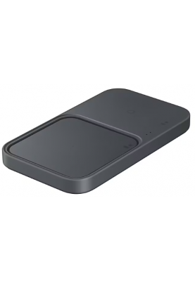 Бездротовий зарядний пристрій Samsung 15W Wireless Charger Duo w/o TA Dark Gray (EP-P5400BBEGEU) (6972204)