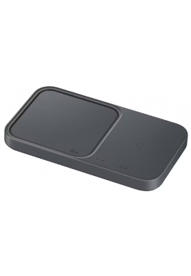 Бездротовий зарядний пристрій Samsung 15W Wireless Charger Duo w/o TA Dark Gray (EP-P5400BBEGEU) (6972204)